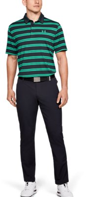 Under Armour Mens UA Elevated Chest Stripe Polo 